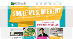 Desktop Screenshot of muslimfest.com